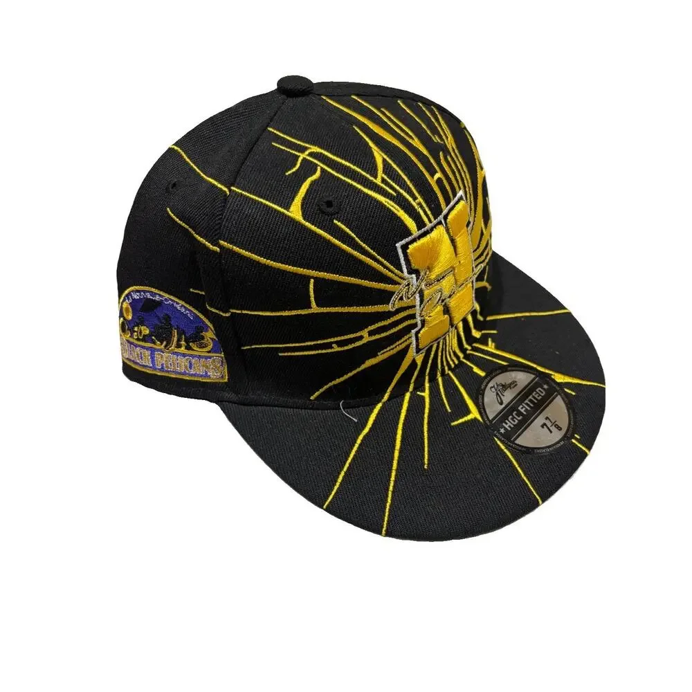 New Orleans Black Pelicans Headgear Classic Fitted Hat Size 7 7/8 Negro League